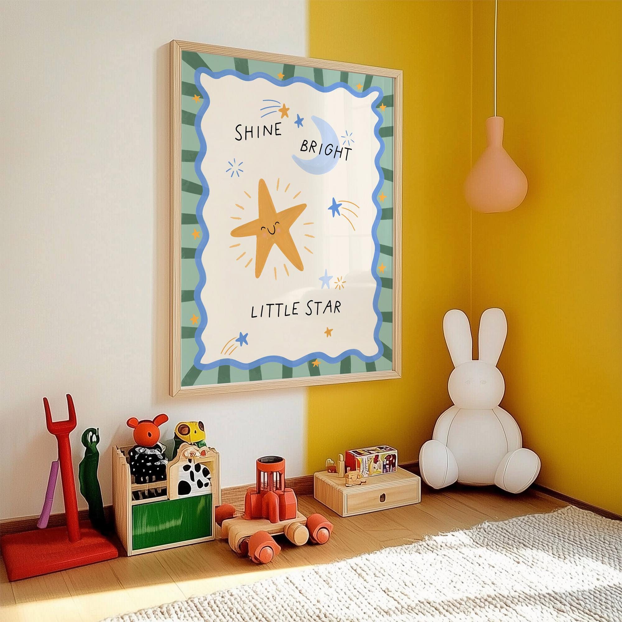 Shine Bright Little Star Print