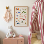 Hey Little Bug Print