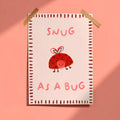 Snug as a Bug Ladybug Print