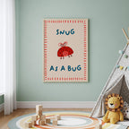 Snug as a Bug Ladybug Print