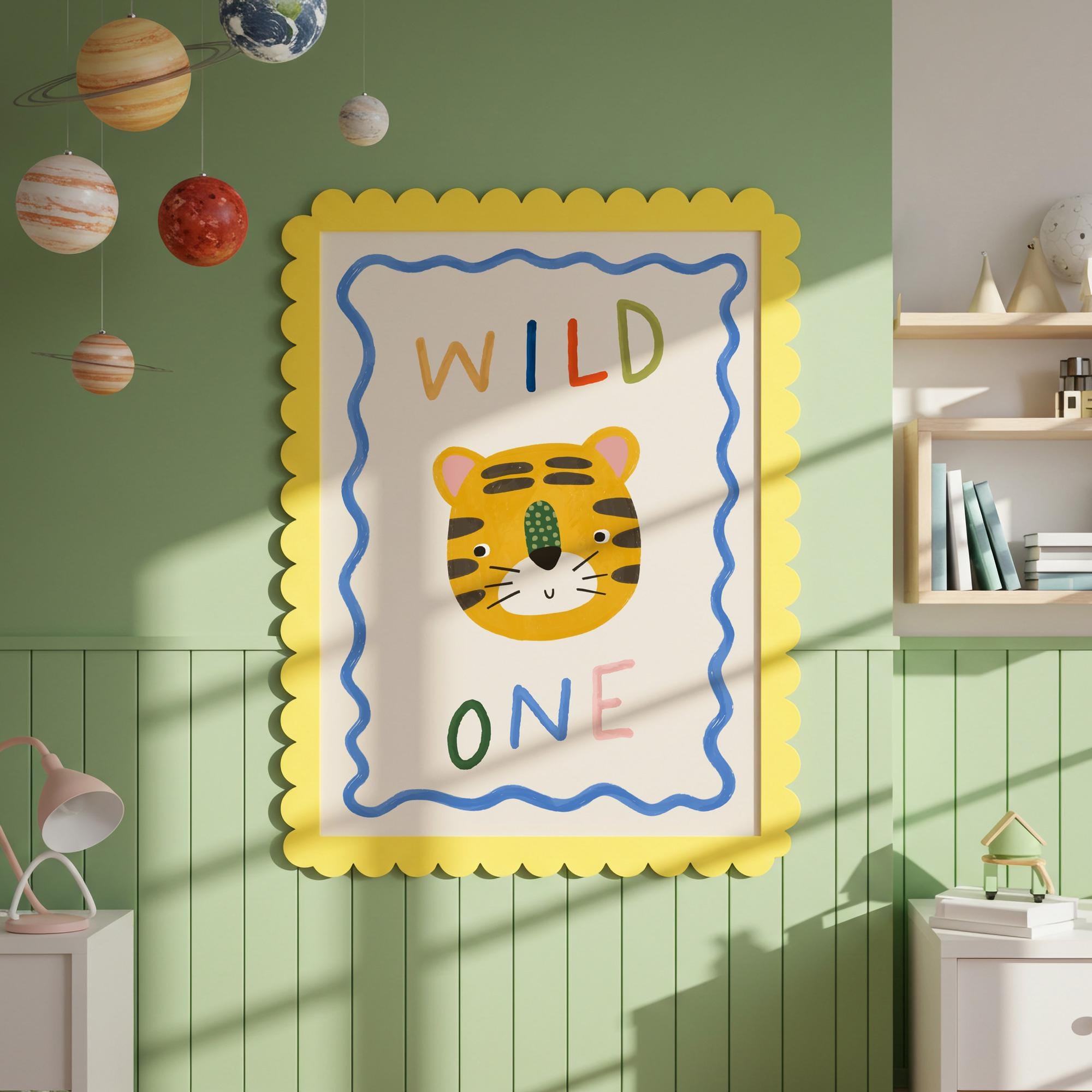 Wild One Tiger Safari Print
