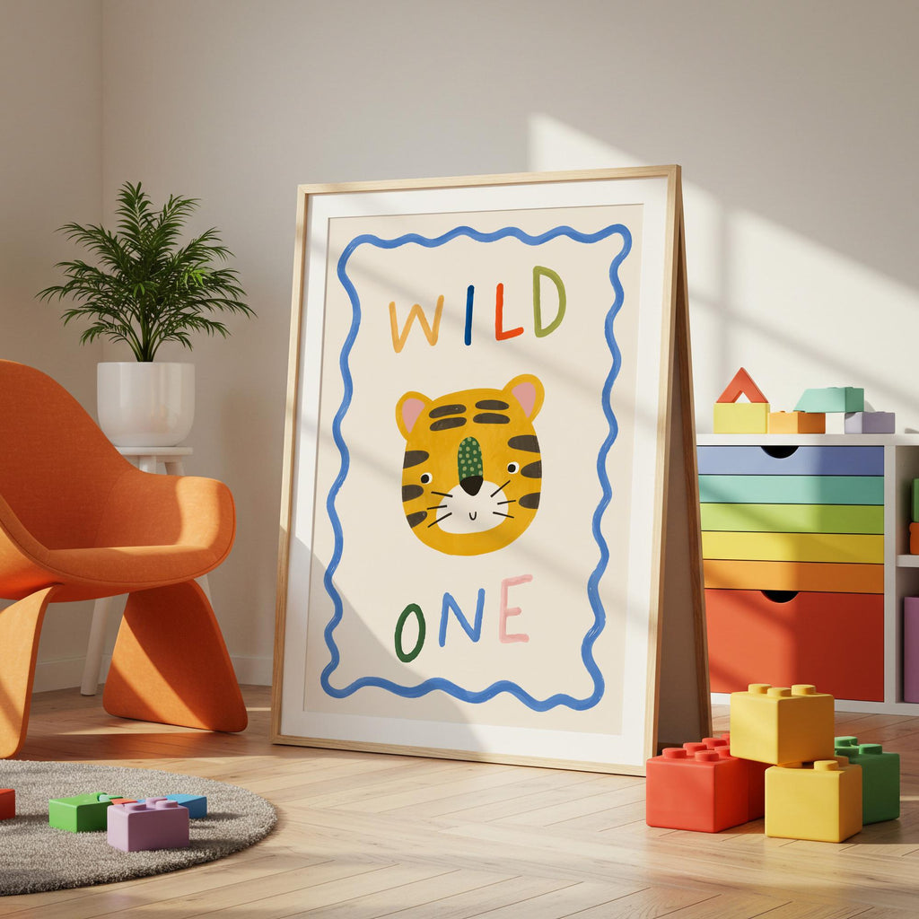 Wild One Tiger Safari Print