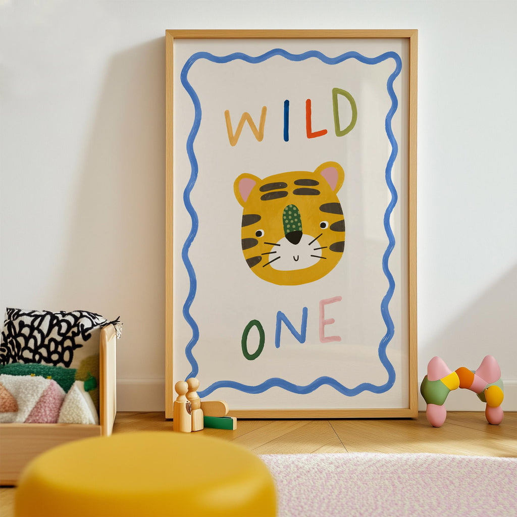 Wild One Tiger Safari Print