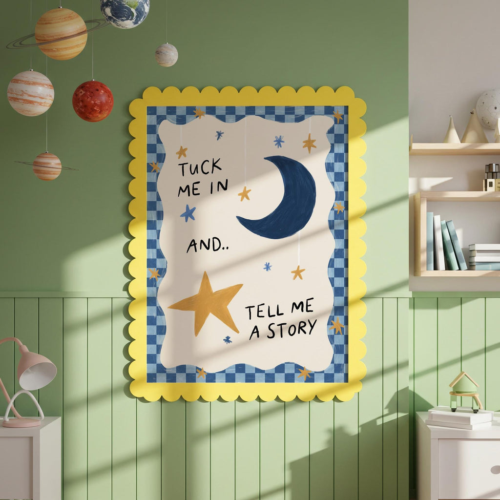 Tuck Me In Story Print