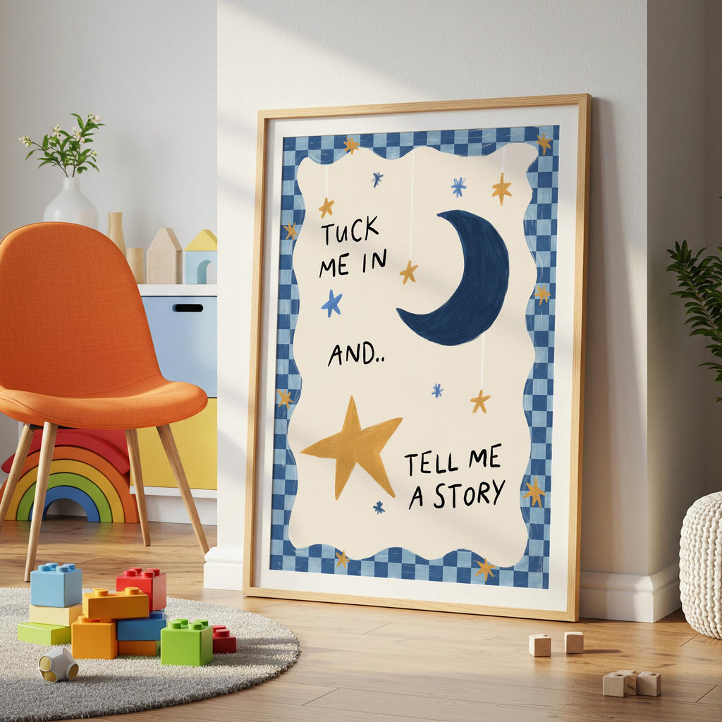Tuck Me In Story Print