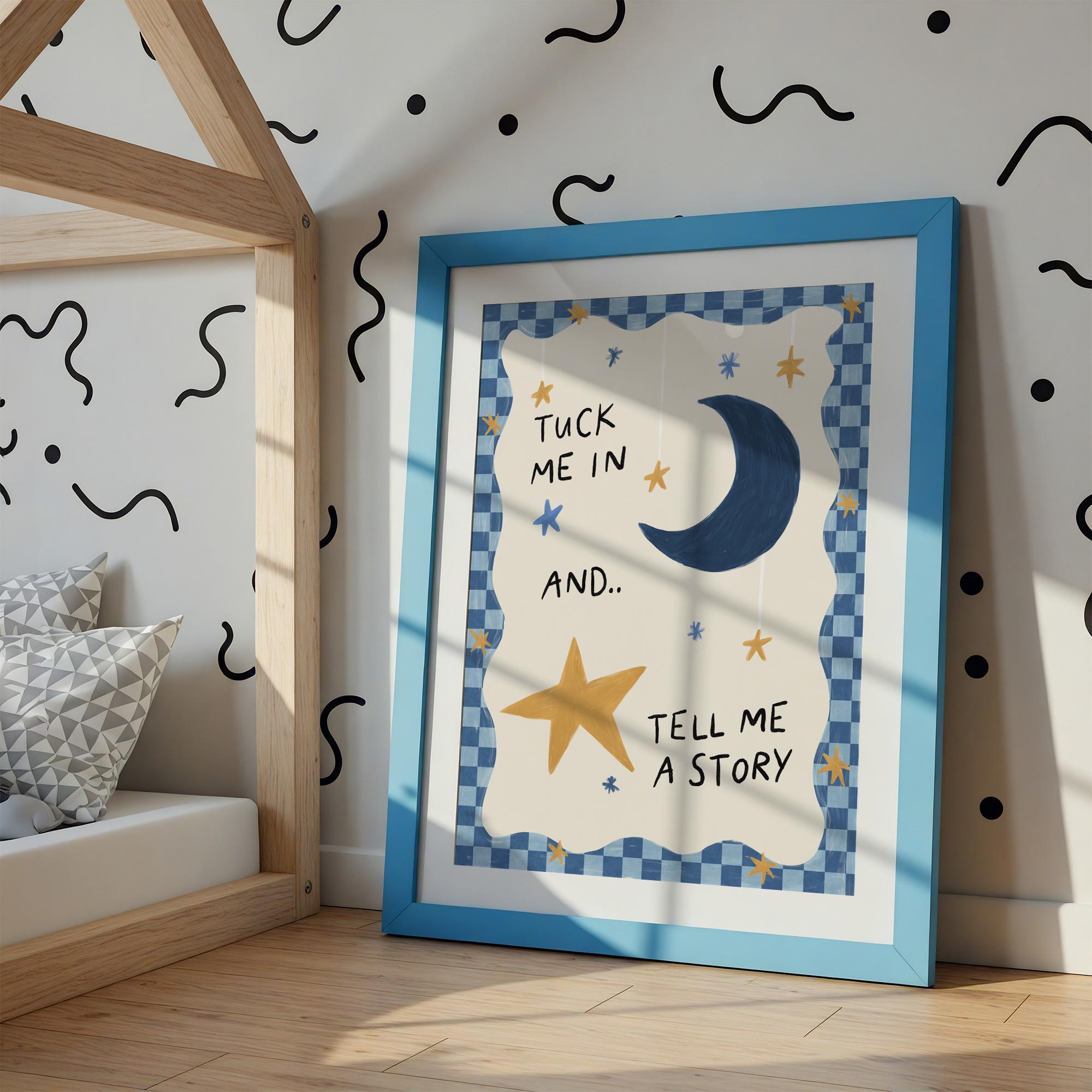 Tuck Me In Story Print