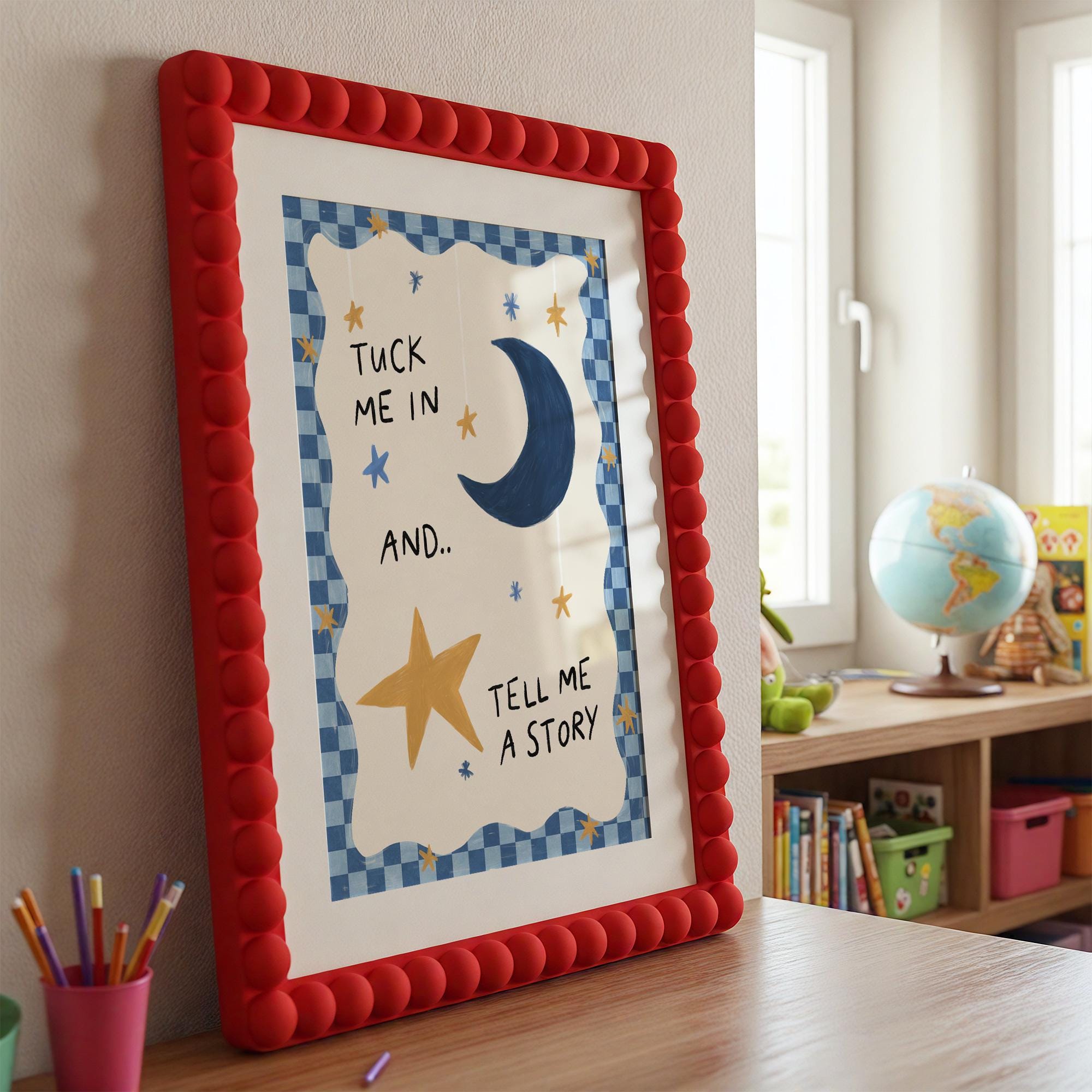 Tuck Me In Story Print