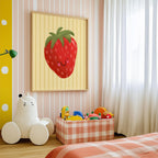 Smiling Strawberry Print