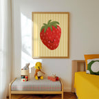 Smiling Strawberry Print
