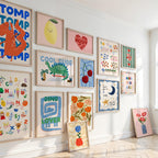 Playful Rainbow ABC Print