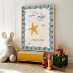 Shine Bright Little Star Print