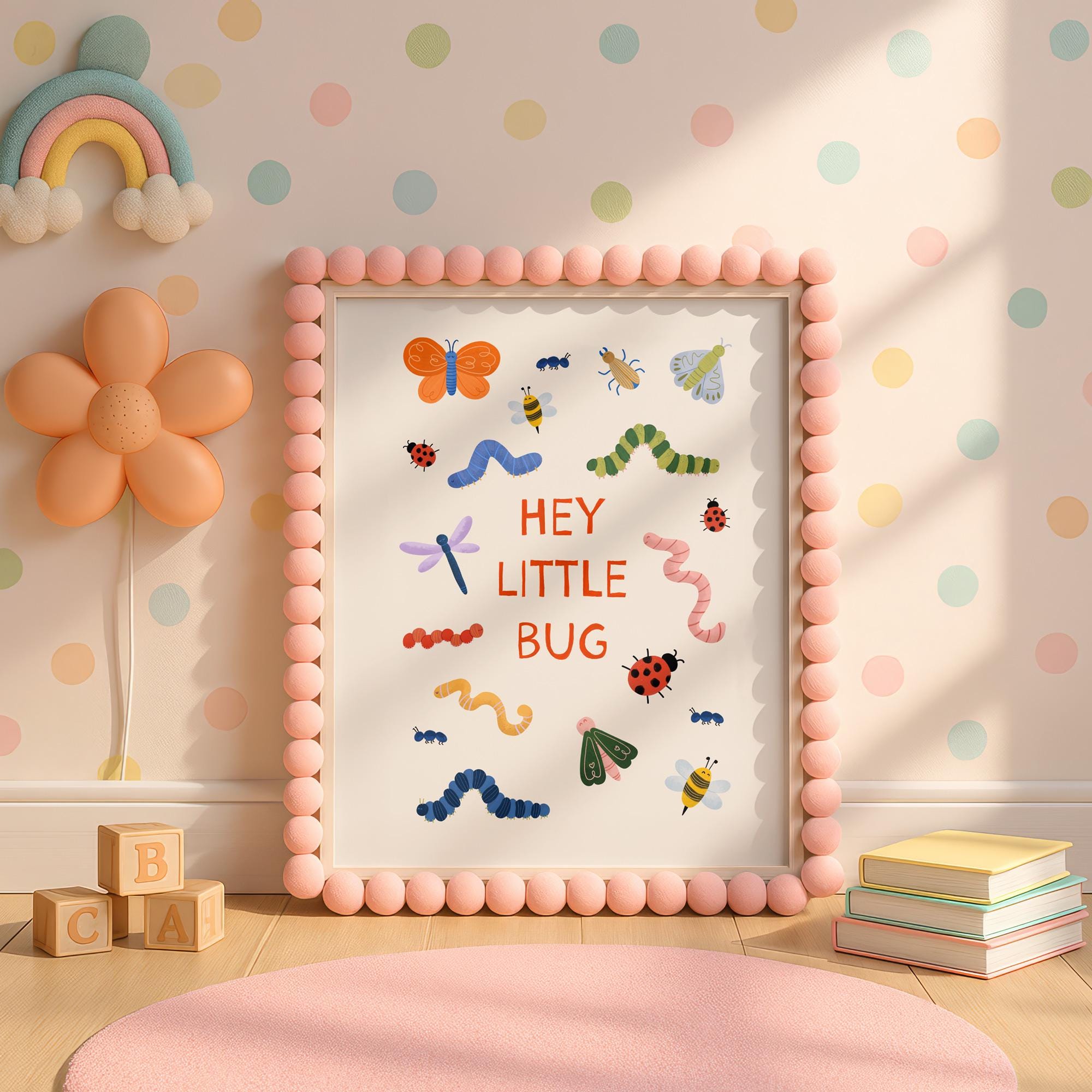 Hey Little Bug Print