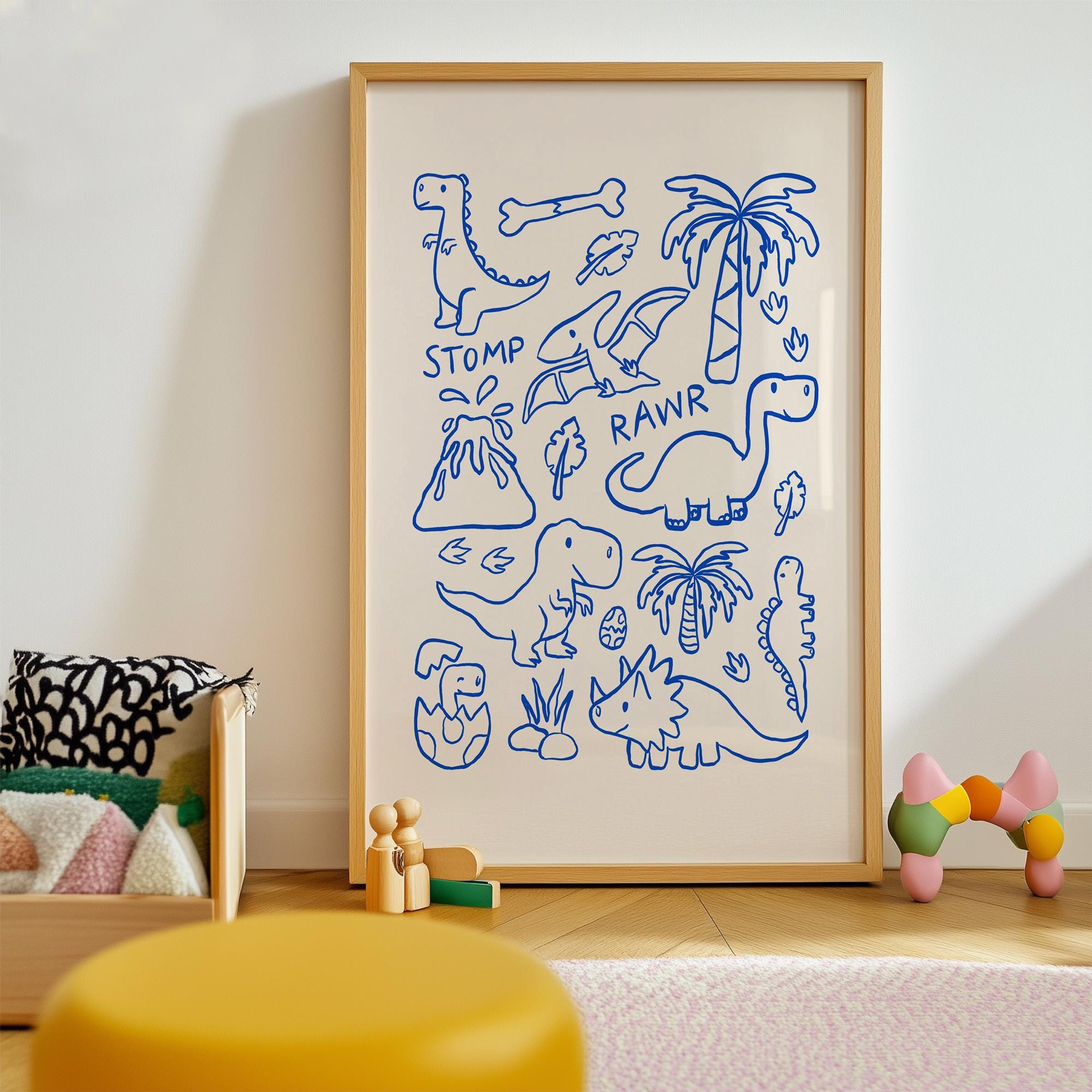 Dinosaur Adventure Print