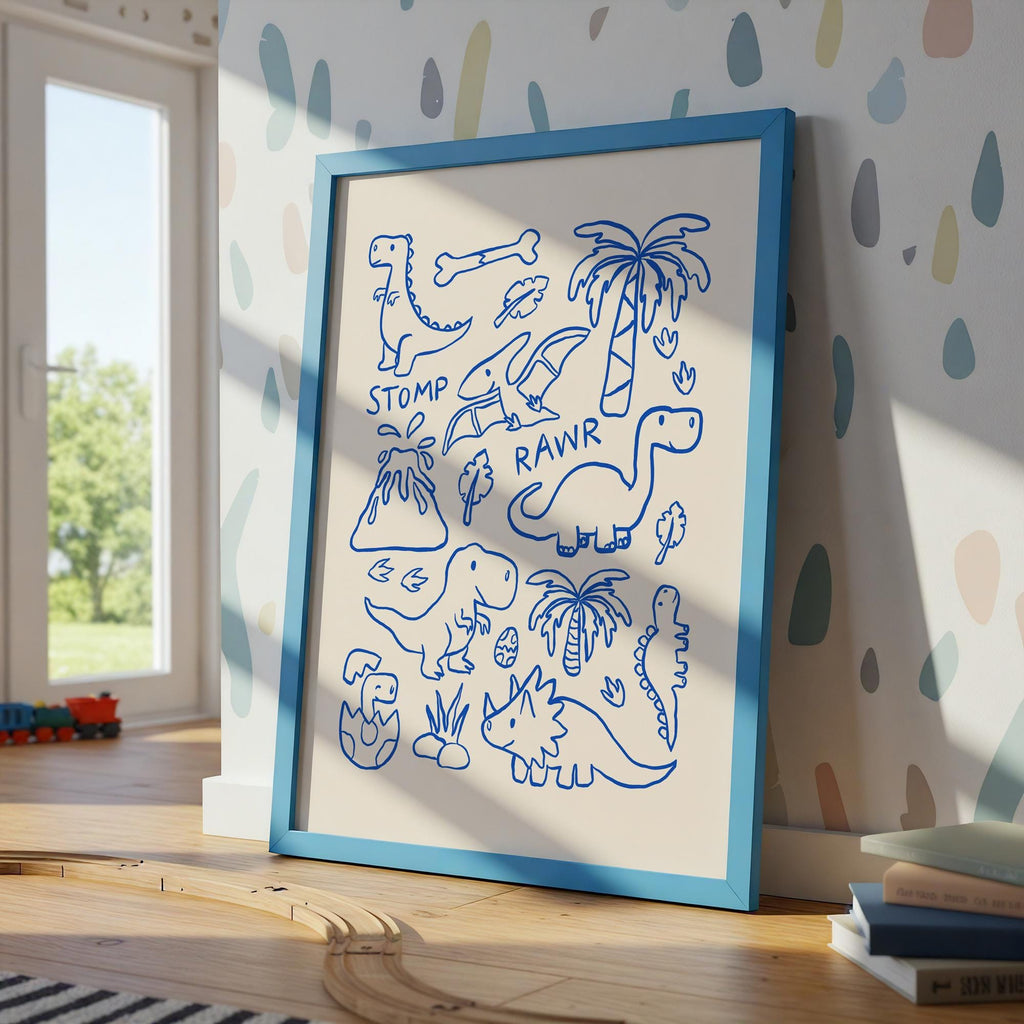 Dinosaur Adventure Print