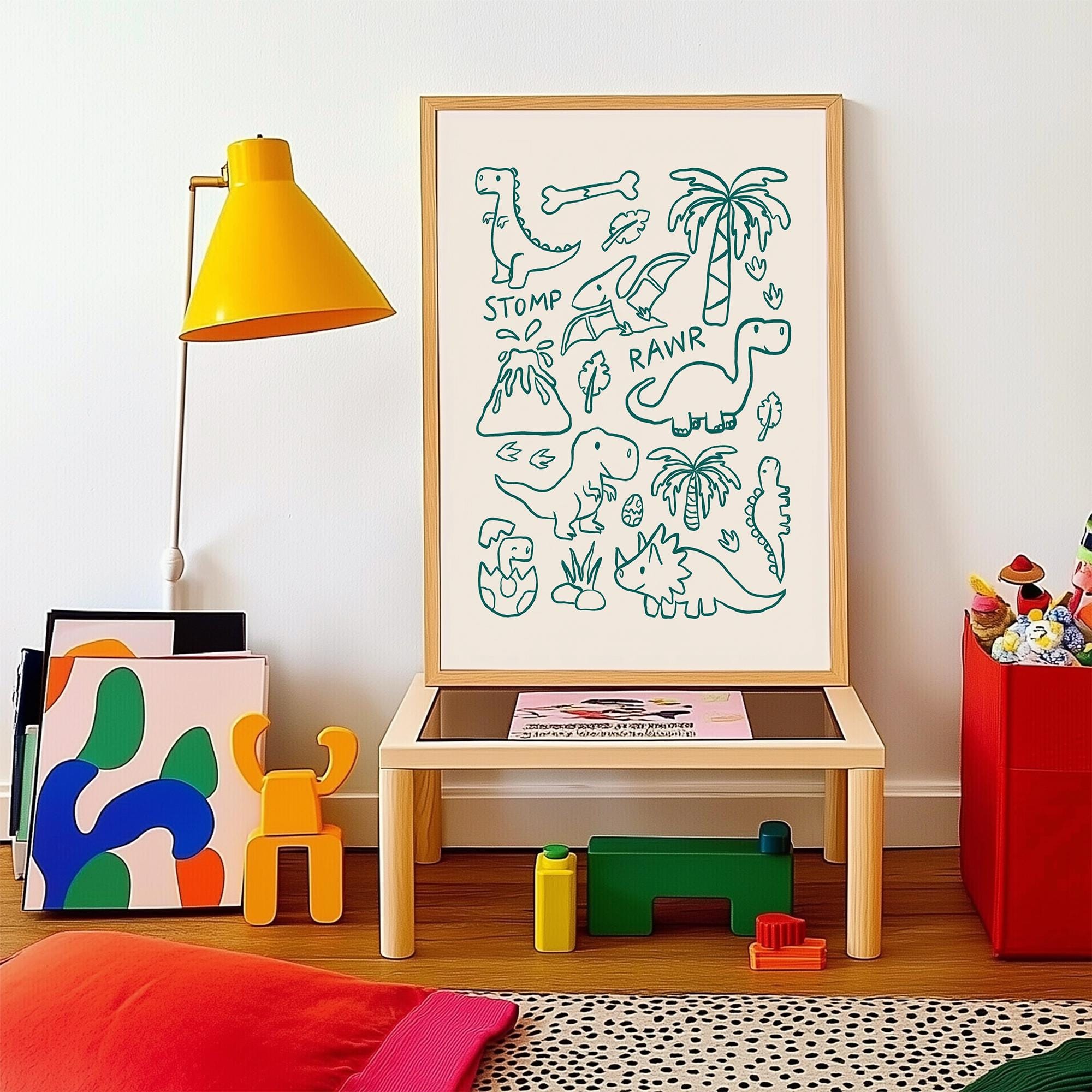 Dinosaur Adventure Print