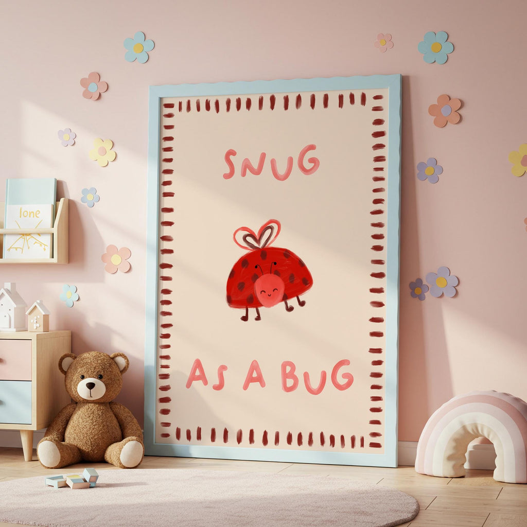 Snug as a Bug Ladybug Print