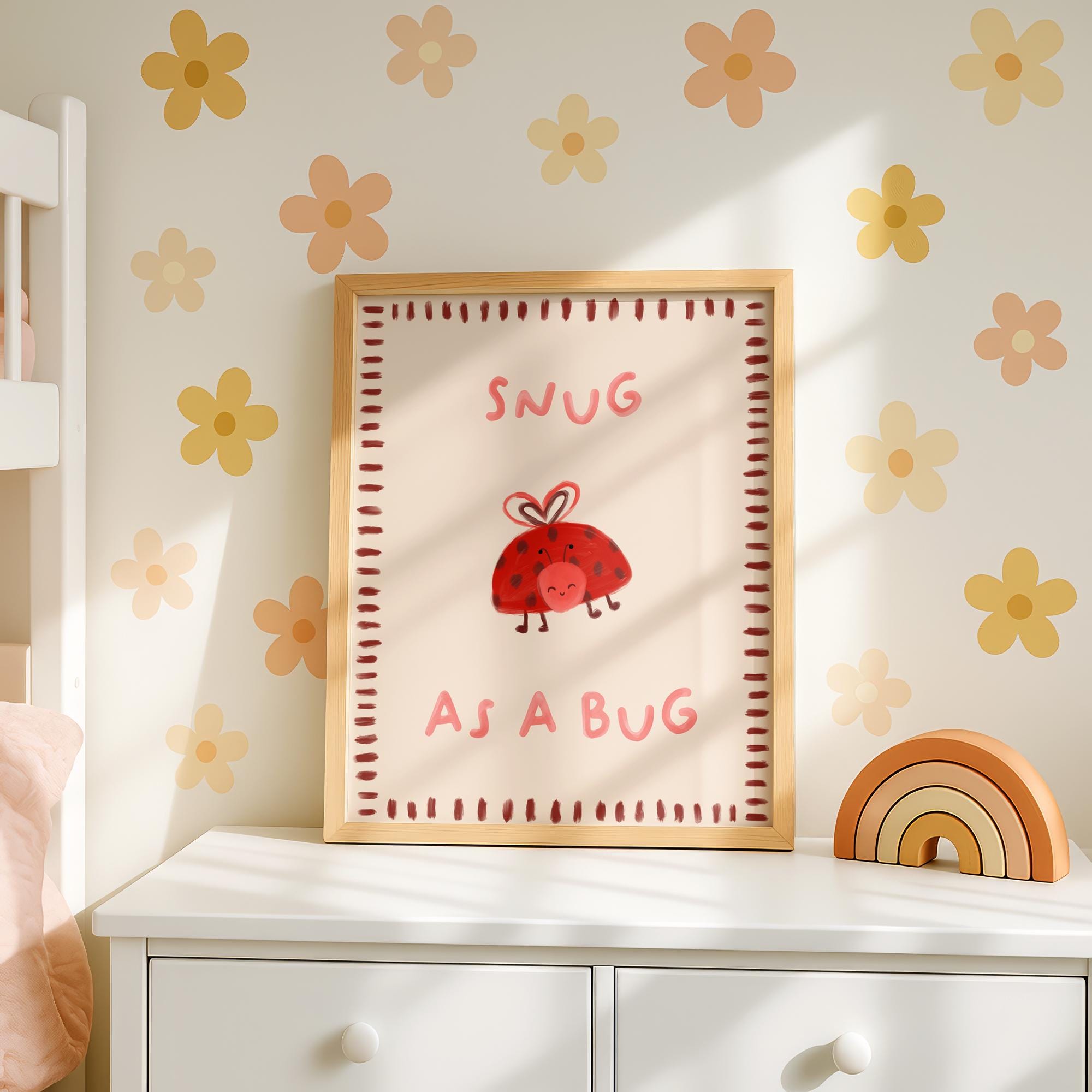 Snug as a Bug Ladybug Print