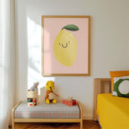 Smiling Lemon Print