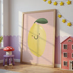 Smiling Lemon Print