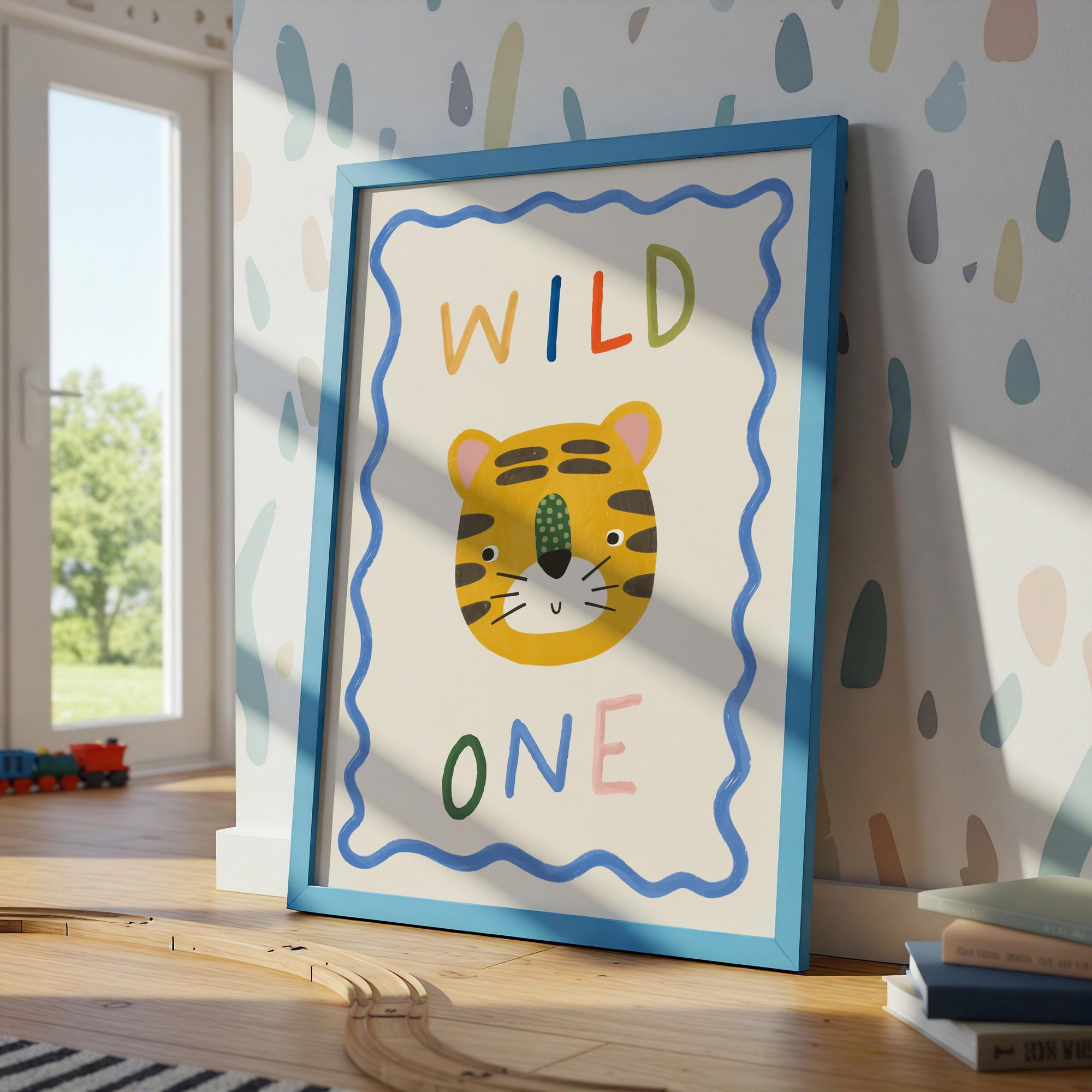 Wild One Tiger Safari Print