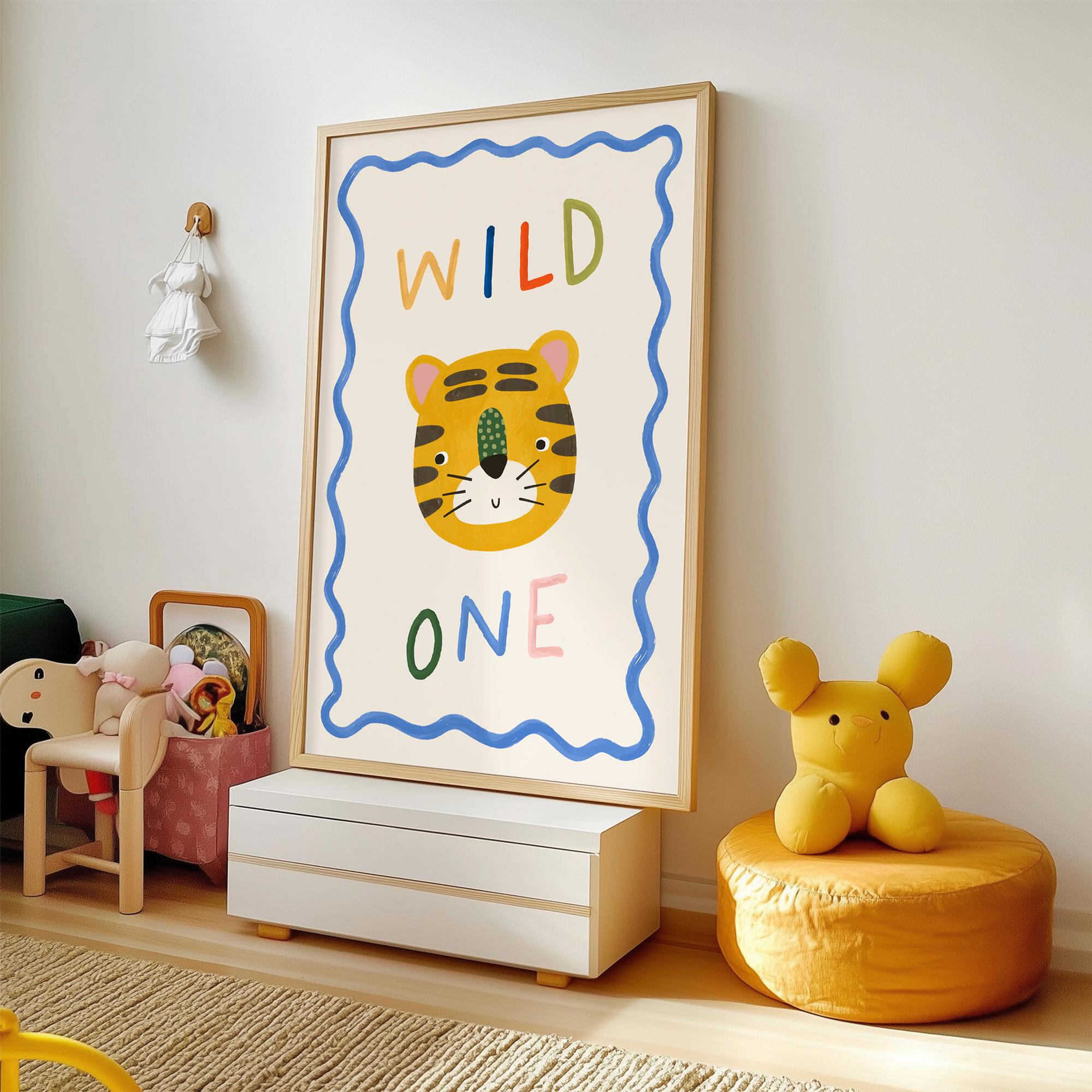 Wild One Tiger Safari Print