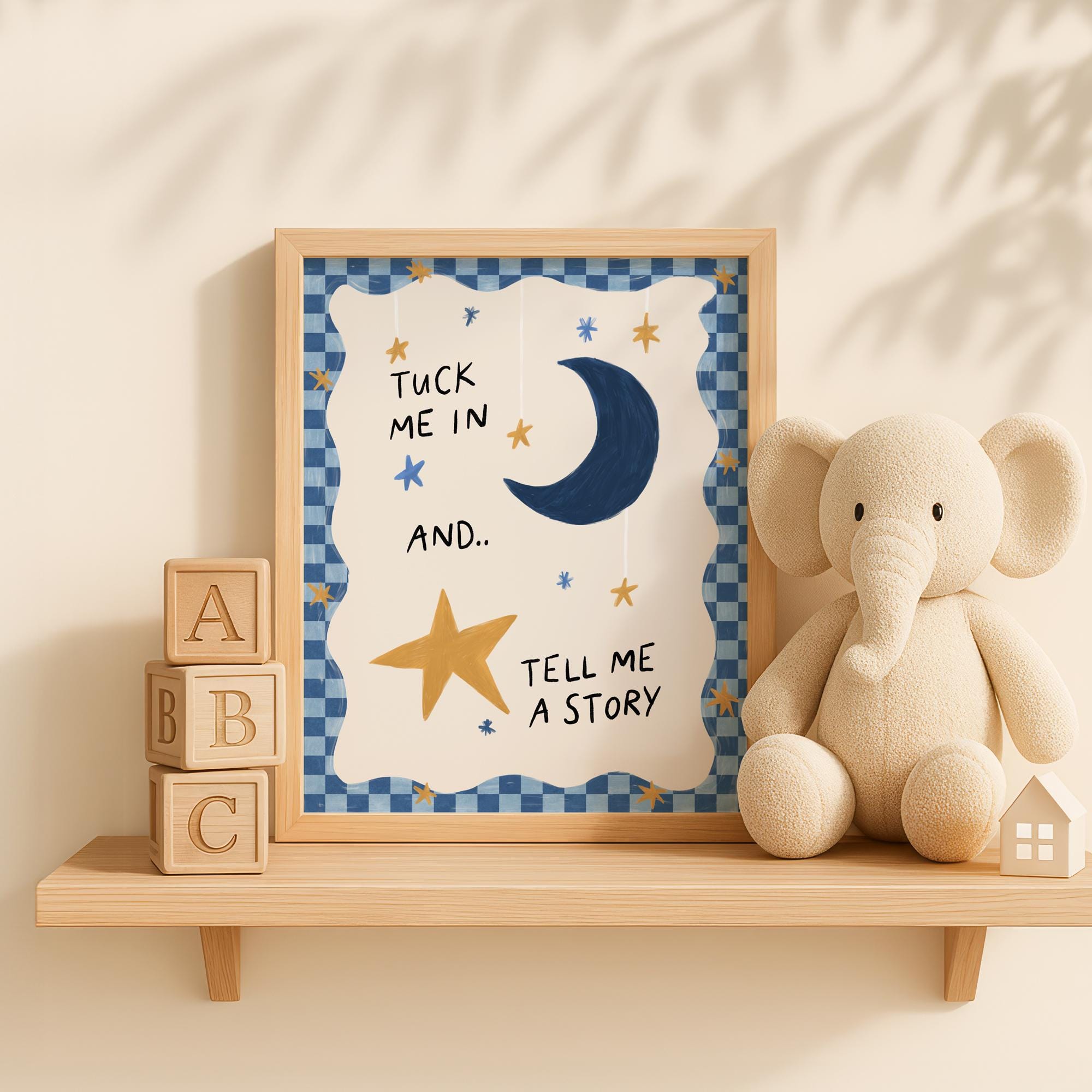 Tuck Me In Story Print