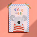 G'day Mate Koala Print