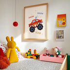 Monster Truck Kids Print