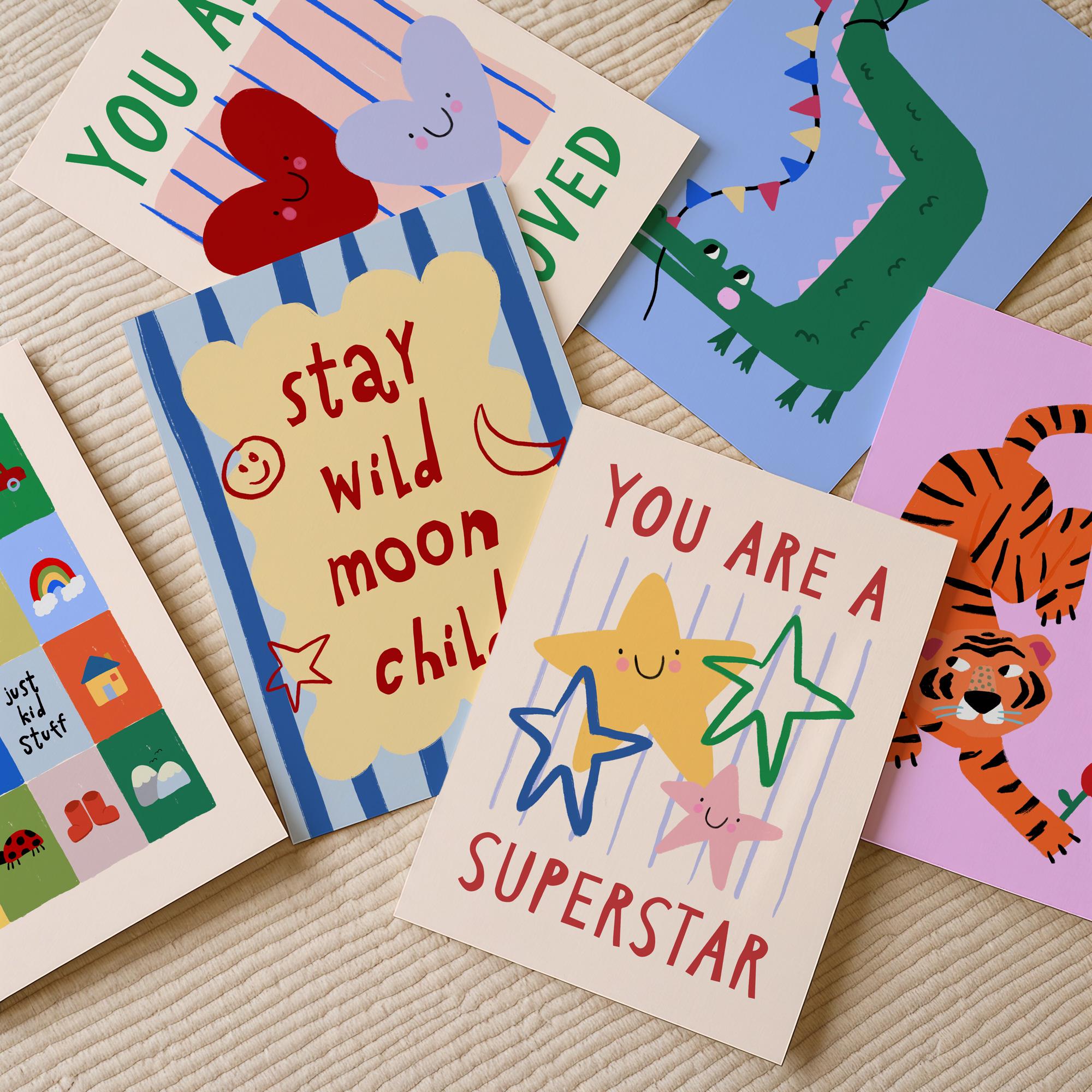 Stay Wild Moon Child Print