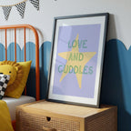 Love and Cuddles Star Print