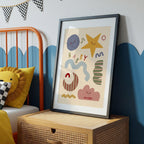 Personalised Abstract Name Print