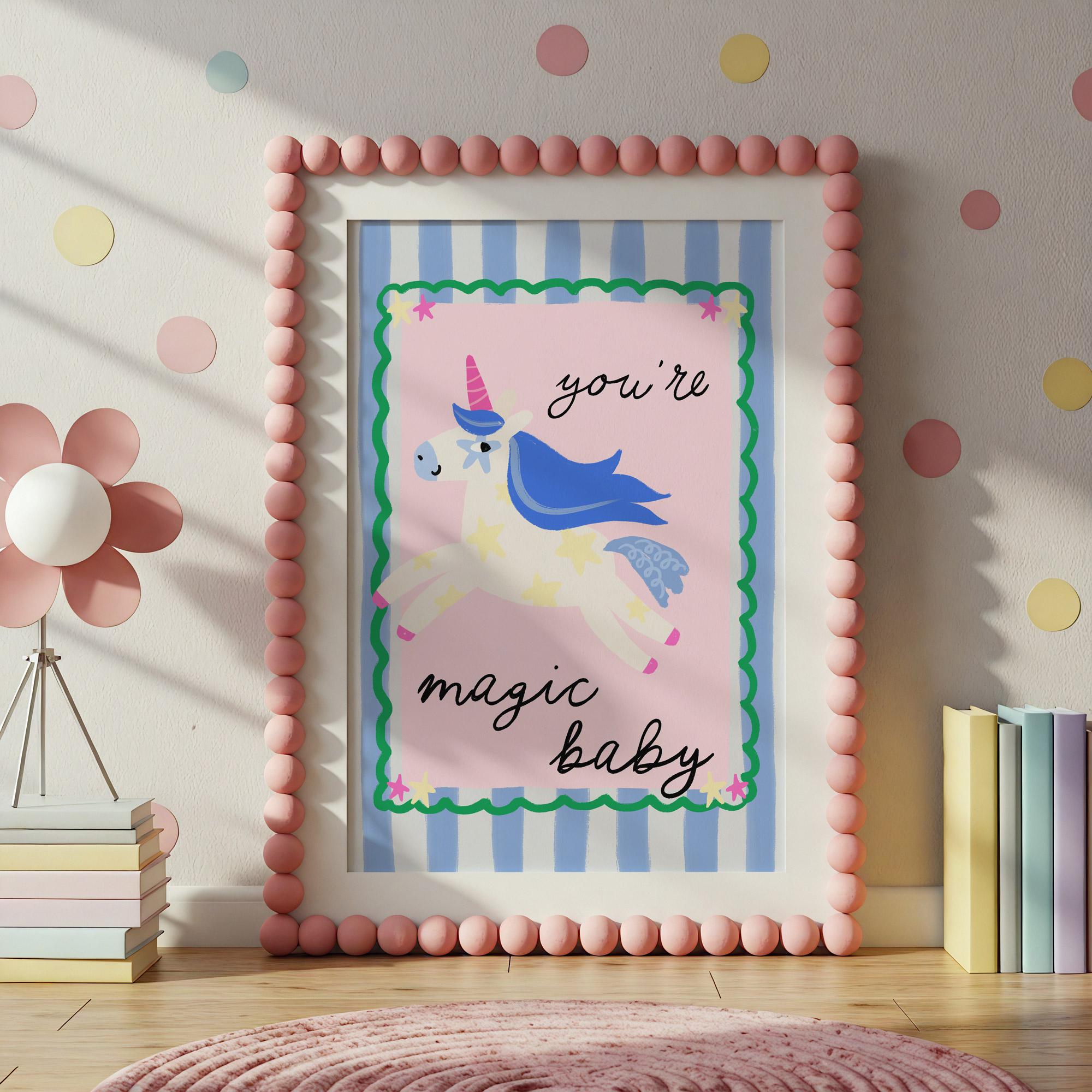 You Are Magic Unicorn Print
