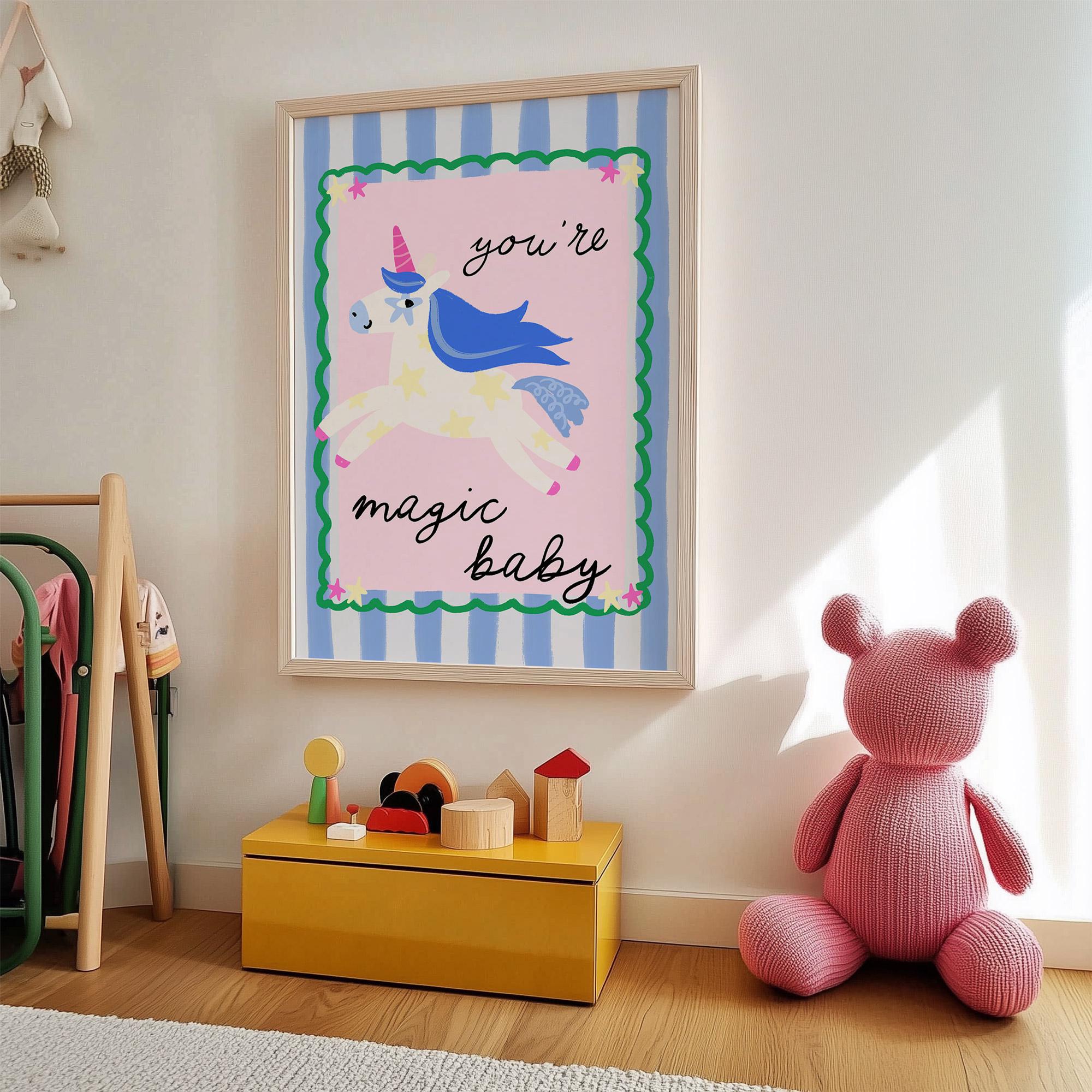 You Are Magic Unicorn Print