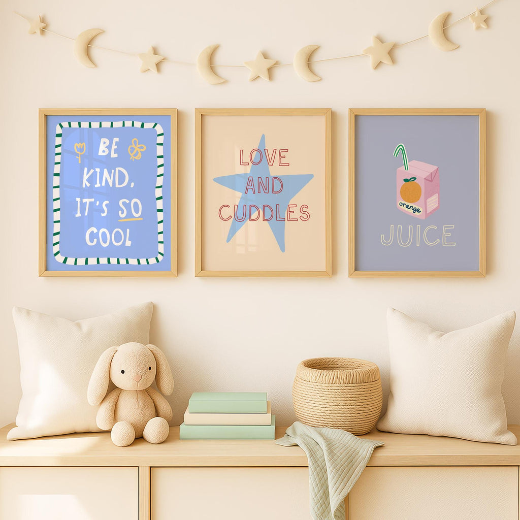 Love and Cuddles Blue Print