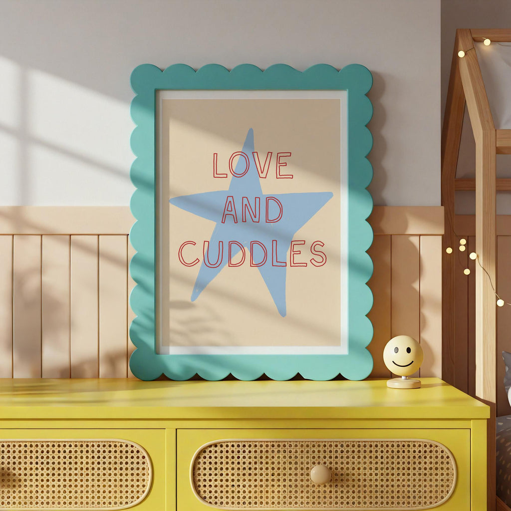 Love and Cuddles Blue Print