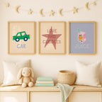 Love and Cuddles Red Print