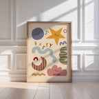 Personalised Abstract Name Print