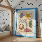 Personalised Abstract Name Print