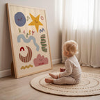 Personalised Abstract Name Print