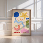 Personalised Abstract Name Print