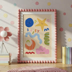 Personalised Abstract Name Print