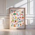 Playful Rainbow ABC Print