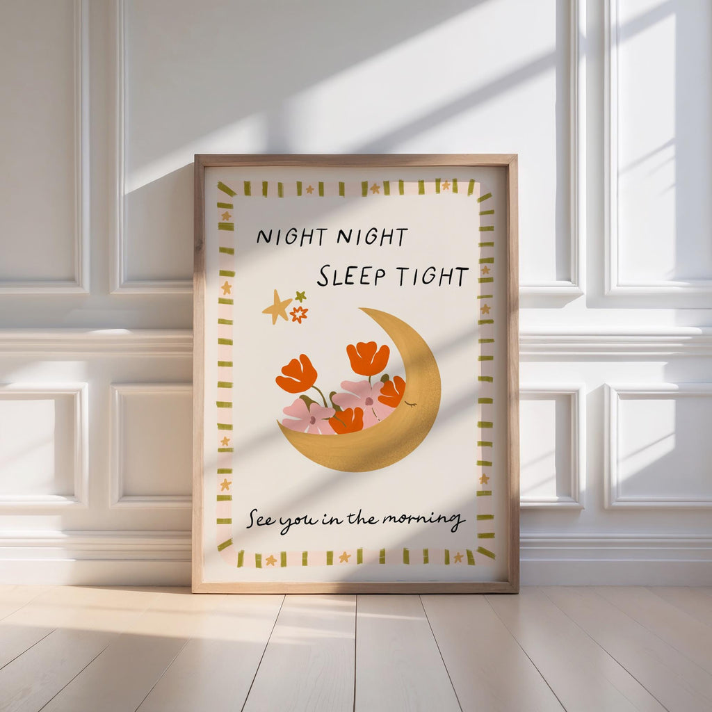 Night Night Sleep Tight Print