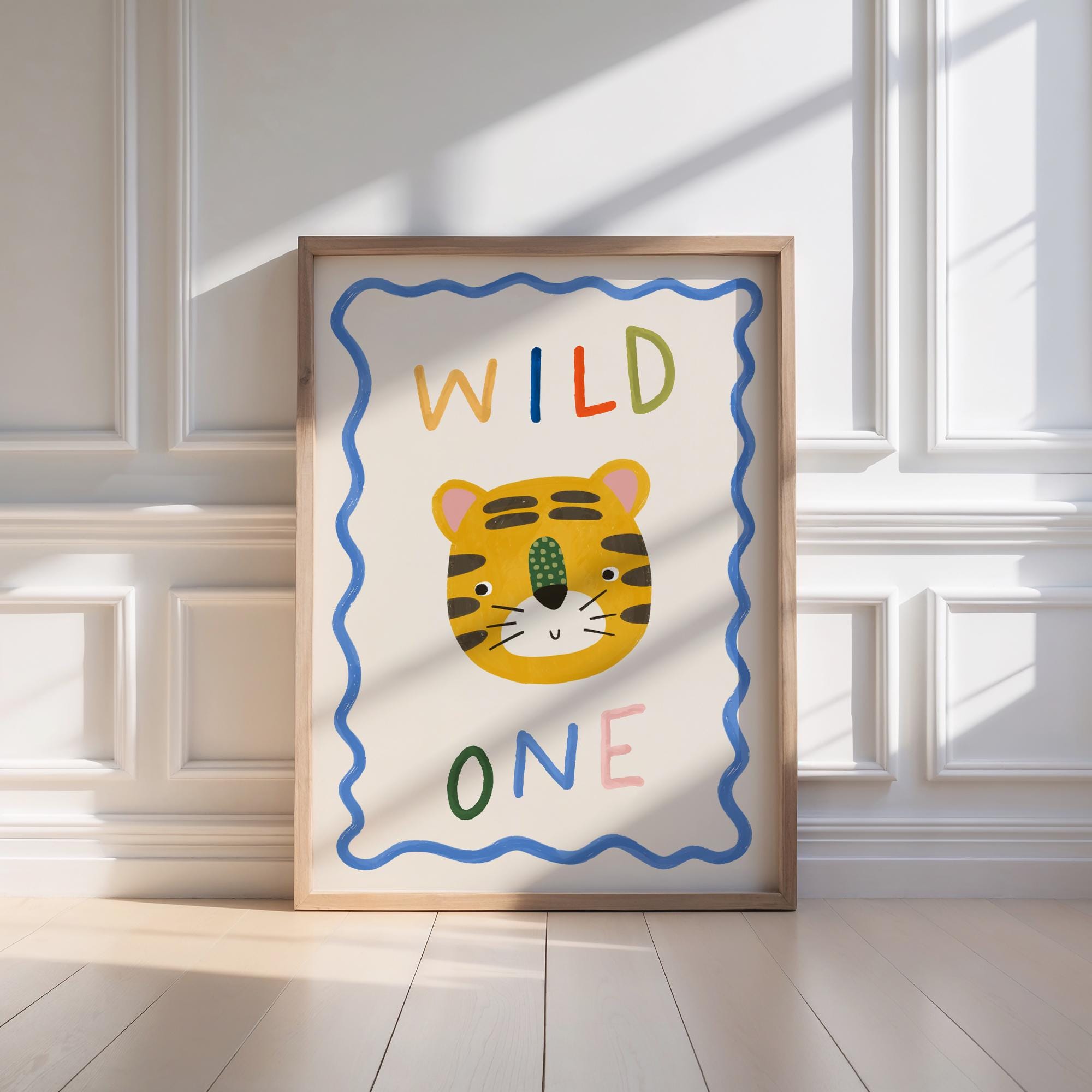 Wild One Tiger Safari Print