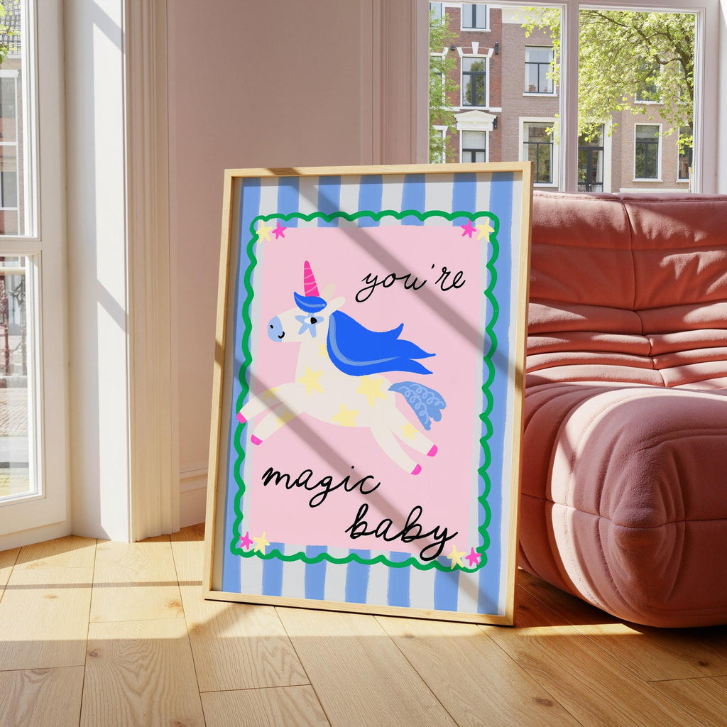 You Are Magic Unicorn Print