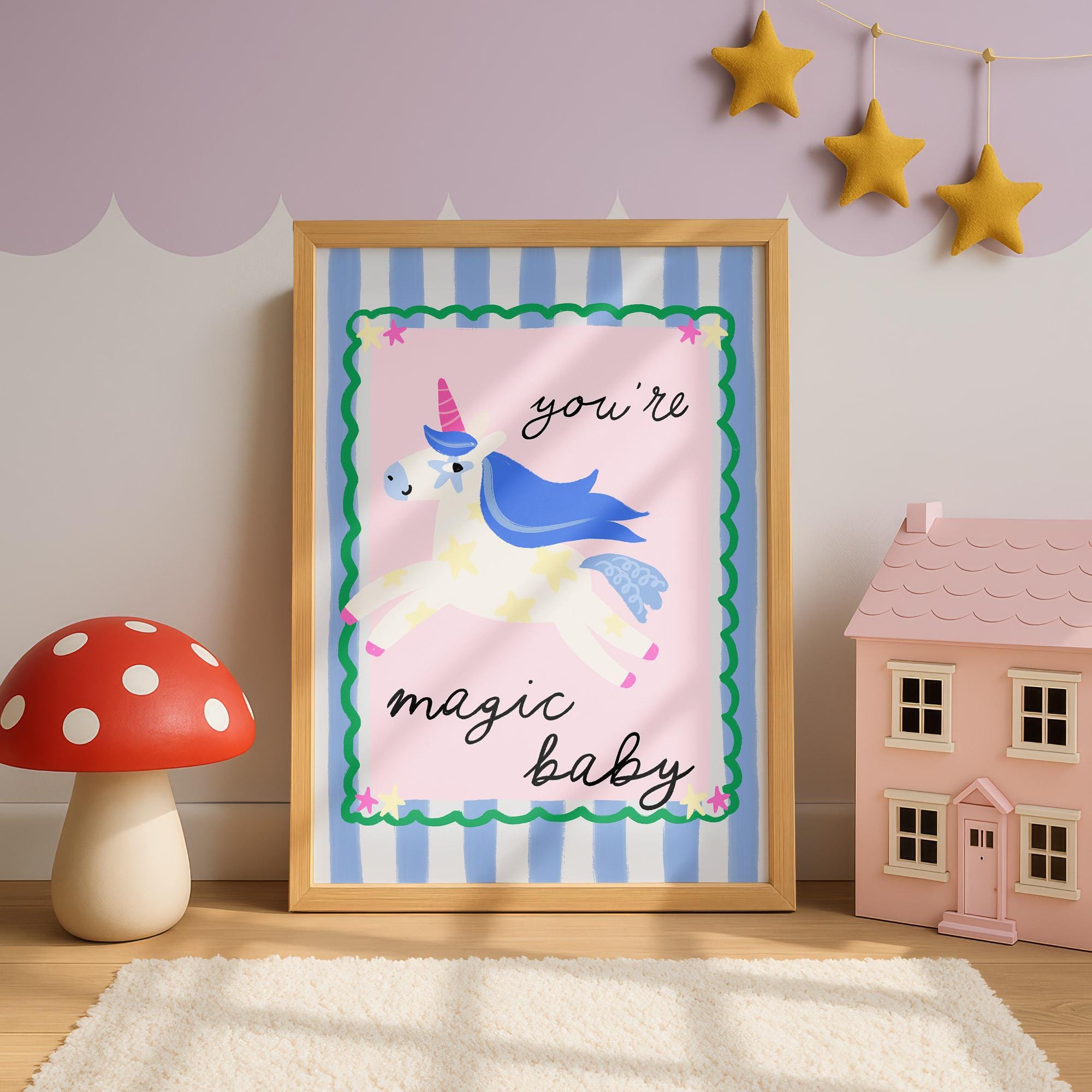 You Are Magic Unicorn Print