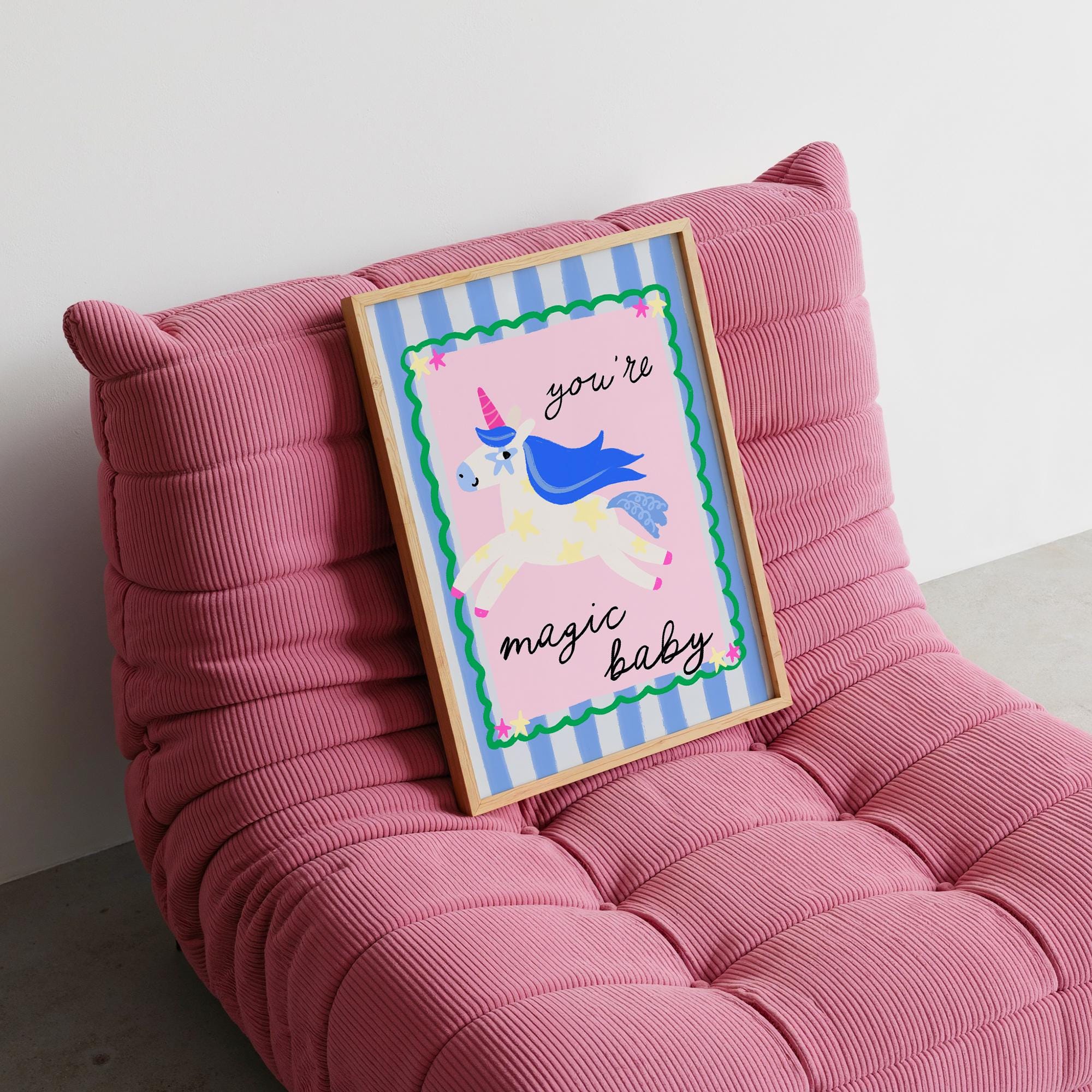 You Are Magic Unicorn Print