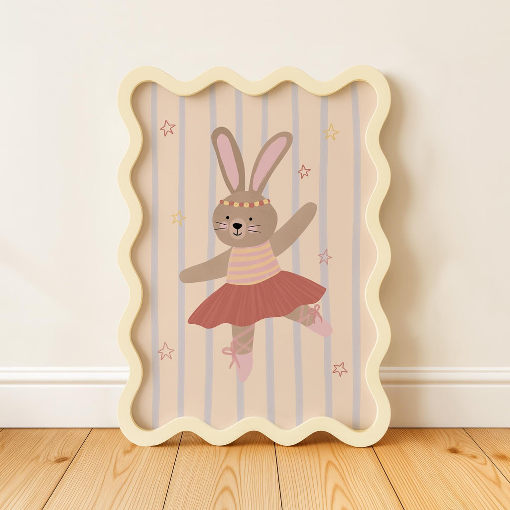 Ballet Bunny Print