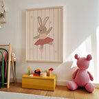 Ballet Bunny Print