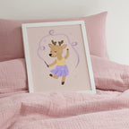 Dancing Deer Print